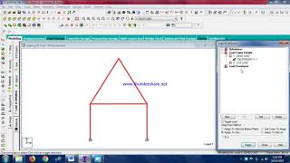 CREATING 2D TRUSS - Staad Pro Tutorial 2