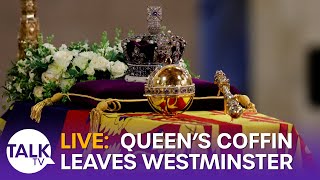 LIVE: The Queen's coffin arrives at Windsor Castle