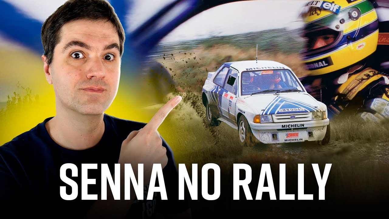 A história desconhecida de Ayrton Senna testando carros de rally. #senna #f1 #formula1