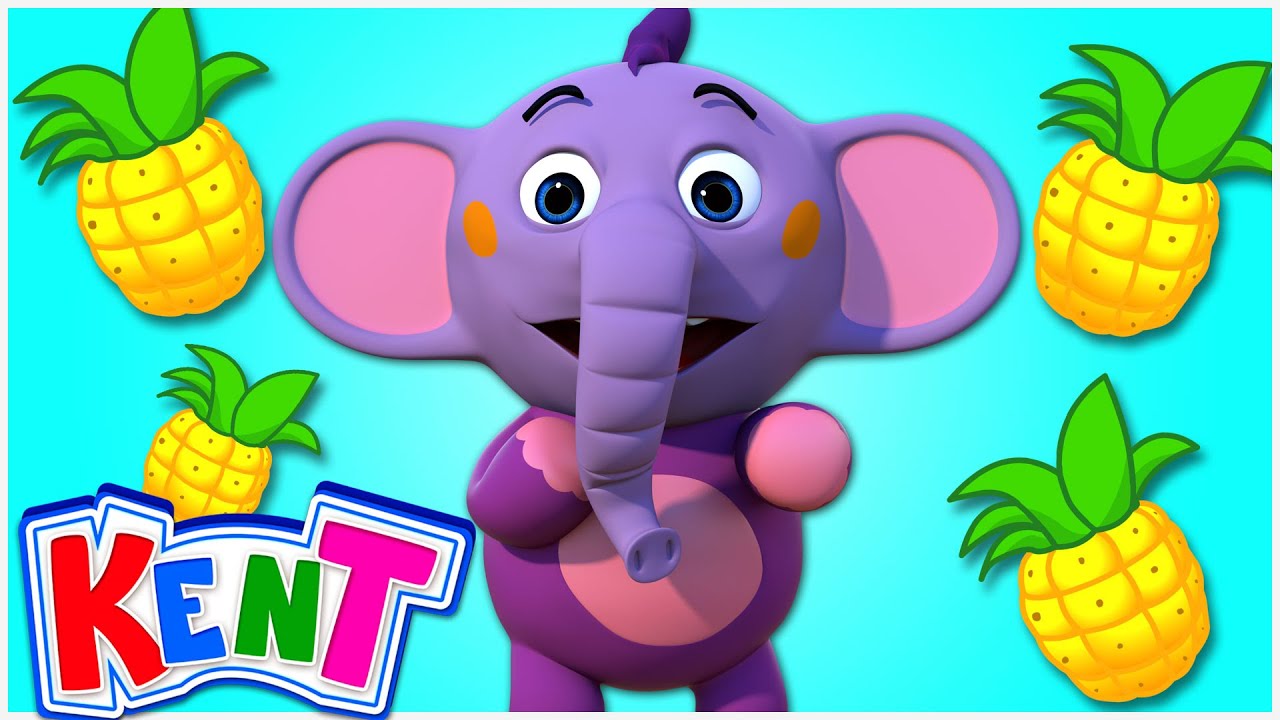 ⁣Kent The Elephant | One Pineapple Two Pineapple | Kids Songs