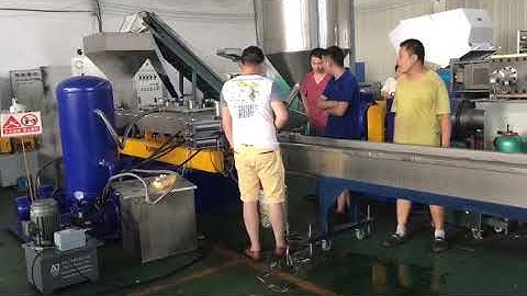 Double pistons continuous screen changer with large filtration area for PET recycling