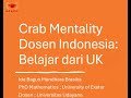 Crab Mentality di Lingkungan Akademik: Ketika Intelektual Justru Menghambat