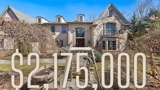 MASSIVE $2,175,000 MEGA MANSION IN WOODCLIFF LAKE  NJ!