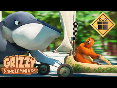 Compilation: Top Sport Competition Grizzy x The Lemmings 15 Min Cartoon