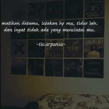 Story wa tdr lah