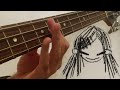 Julie - Catalogue (Bass Cover)