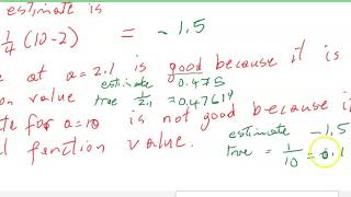Calculus 1 Linearization part 1