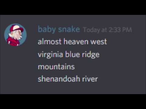Sing Country Roads Without Triggering Toddbot