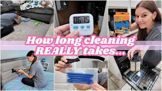 Stop Putting These Off! Timed Real-Time Cleaning Tasks
