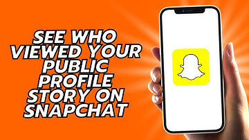 How To See Who Viewed Your Public Profile Story On Snapchat