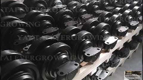 Manufacturing and Exporting Track Rollers for SUMITOMO Crawler Crane