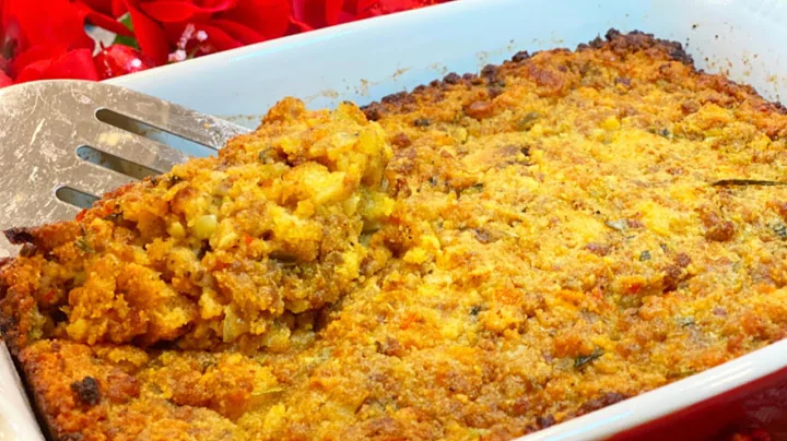 CORNBREAD STUFFING RECIPE / SOUTHERN CORNBREAD DRE...