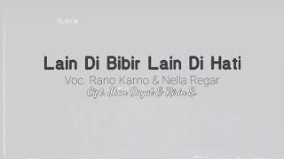 Rano Karno Ft. Nella Regar - Lain Di Bibir Lain Di Hati (Video Lyrics) HQ Audio