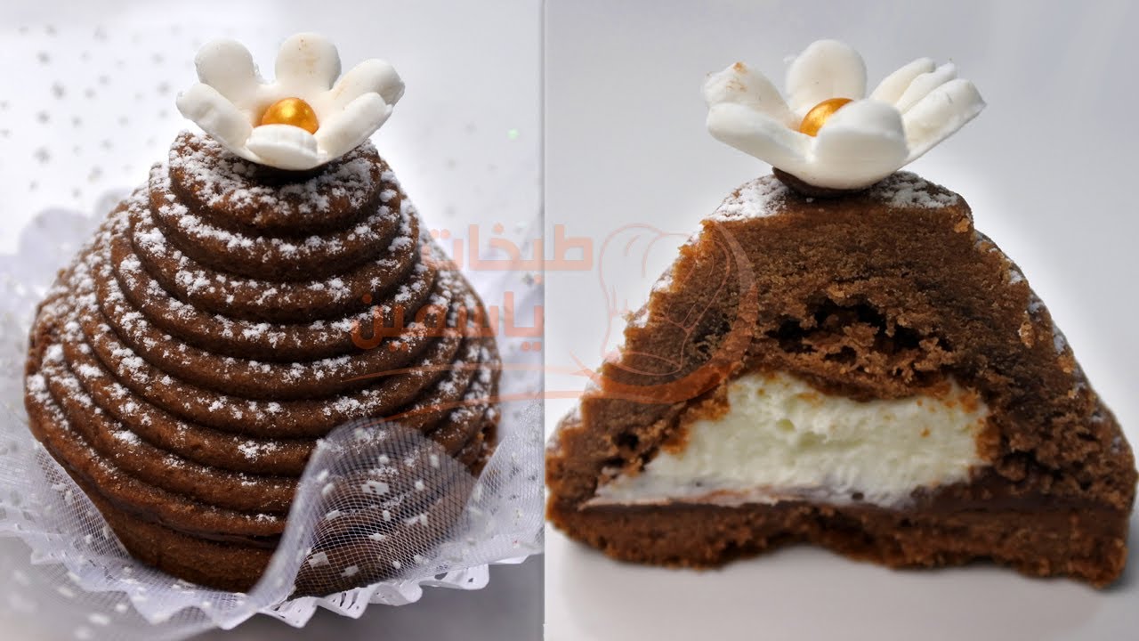 جديد حلوة البيراميد بريستيج بعجينة وكريمة خيالية بنتها تهبل ليذوقها يطلب الوصفة - طبخات ياسمين