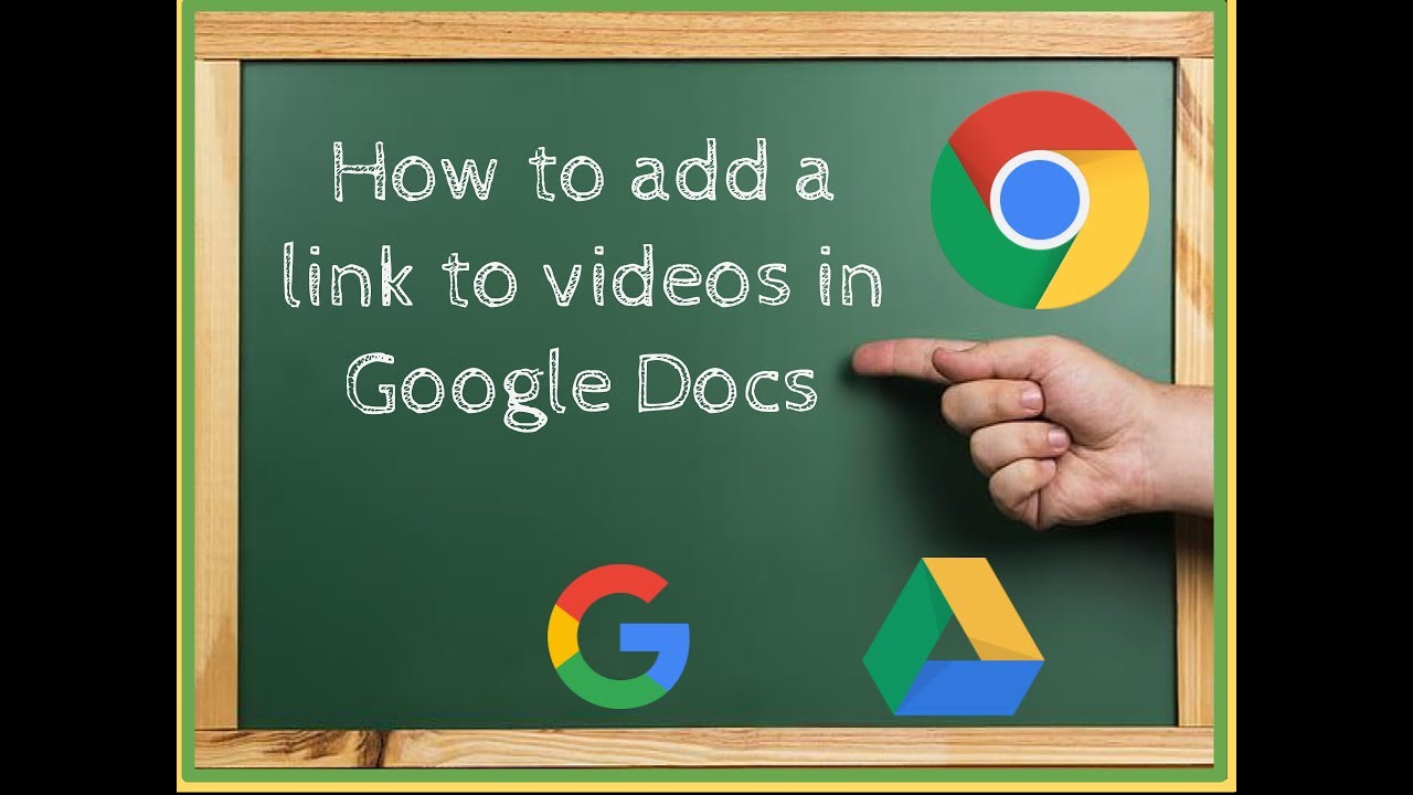 How to share a video to a Google Doc - YouTube