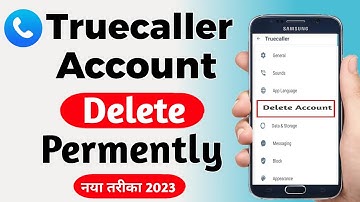 Truecaller permanently delete kaise kare 2023 | How to delete truecaller account 2023 | Truecaller