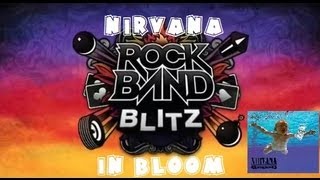 Nirvana - In Bloom - Rock Band Blitz Playthrough (5 Gold Stars)