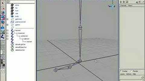 maya basic foot rig part 1