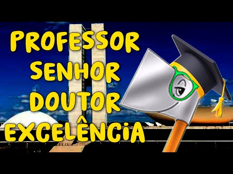 Senhor, professor, doutor, como chamar? E ator na política, pode?