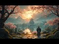 Japanese Flute Music for Relaxation Meditation Peaceful Sakura Landscape Serenity Vibes