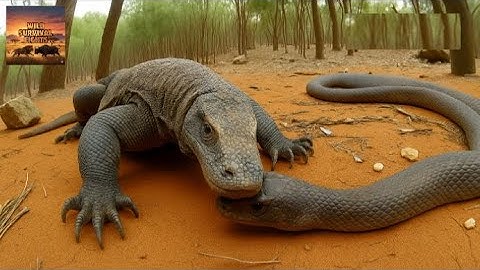 King Cobra vs Komodo Dragon | Who Will Win This Epic Predator Fight?