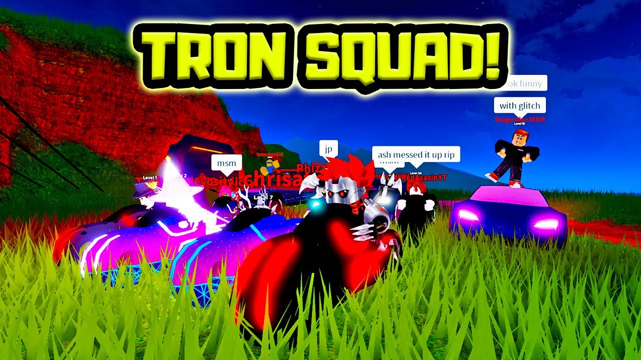 Volt Bike Tron Squad Dream Team Roblox Jailbreak Youtube - roblox jailbreak tron squad dream team nicknames