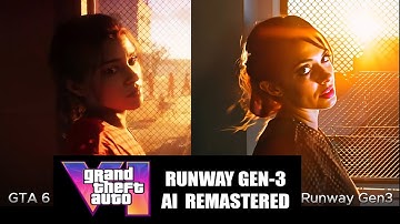 GTA VI Photo Realistic Runway Gen-3 AI hyper realism #aianimation #gtavi #runway