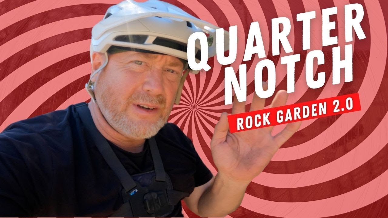 quarter notch mtb trail in Austin, texas