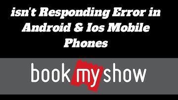 How to Fix BookMyShow App isn