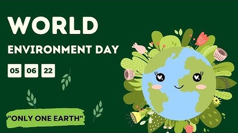 World Environment Day 2022 WhatsApp Status 🌱🌍 | World Environment Day 2022, 5th June Status video |