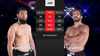 ACA 130: Алтынбек Мамашов vs. Элиас Сильверио | Altynbek Mamashev vs. Elias Silverio