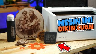 Mesin Usaha Laser Cutting Grafir dan Cutting Stiker  - XTOOL M1