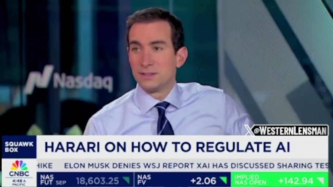 ⁣Yuval Harari Pushing Censorship Of Citizen Journalists By Threatening Free Speech Social Media CEOs