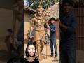 I Created a Mahadev Statue by Hand 🙏 🔥 #ai #mahadev