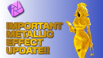 Metallic Texture On An Image Addendum - Affinity Photo Tutorial part 2!