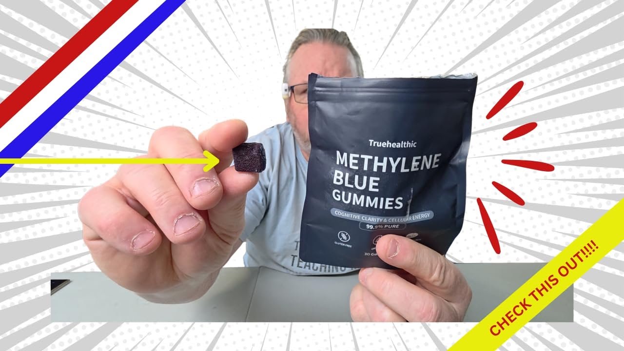Truehealthic Methylene Blue Gummies 5mg Each, 99.9% Pure - YouTube