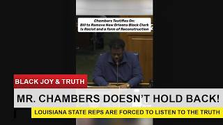 Full - Video!!! Louisiana State Reps Can't Handle The Truth!