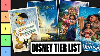 Every Walt Disney Animated Movie, Ranked