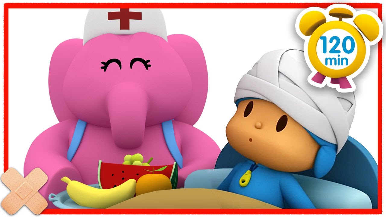 🤕 POCOYO em PORTUGUÊS do BRASIL- Pocoyo está doente [120 minutos] | DESENHOS ANIMADOS para crianças familiar 5e