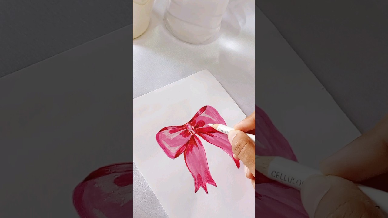 Realistic Bow Tutorial 🎀🦢