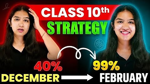 How to Score 95% From NOW in Class 10 🔥 | Last 2 Months Plan CBSE Board Exam 2026 Strategy