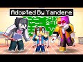 Adopted by Yandere In Minecraft!