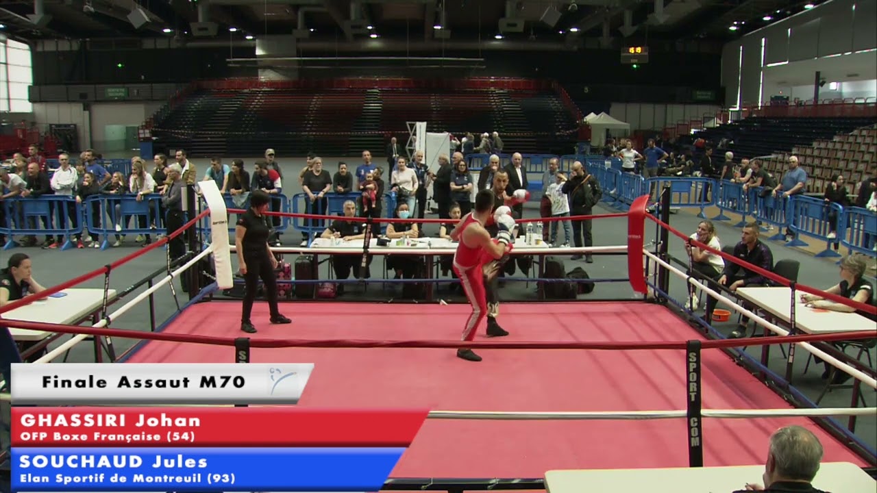 Finale France Assaut 2022 / M70 - Johan GHASSIRI - Jules SOUCHAUD