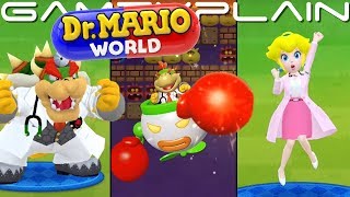 Dr. Mario World - All Doctors Showcased So Far (Skills & Win Animations!)