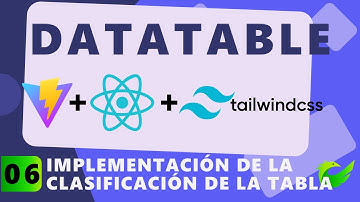 06 - Implementar clasificación "Sorting" - DataTable con ReactJS