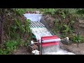 Mini Hydroelectricity With 8 Extremely Powerful Water Outlets