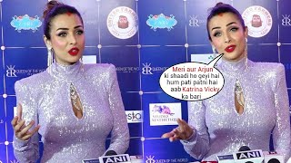 Malaika Arora Finally Reacts on her Marriage with Arjun Kapoor and Revealed Katrina's Wedding