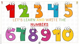 Color and Trace the Numbers 1-10 for FREE PDF File 👇 Download Now 👇