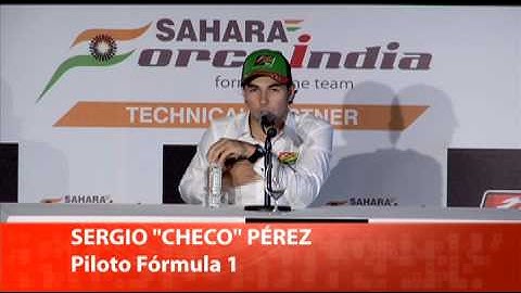 CONFERENCIA DE PRENSA CHECO PÉREZ