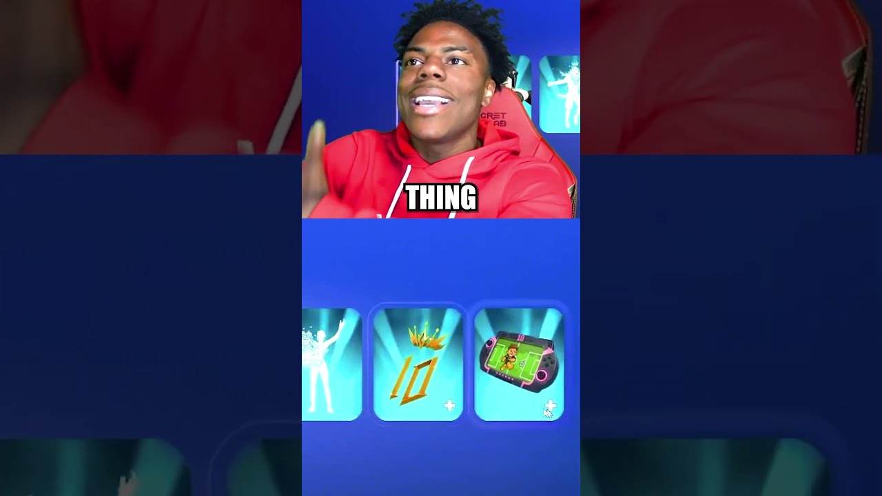 IShowSpeed Crashes Out After Getting Gifted Lionel Messi Skin In Fortnite By Clix 